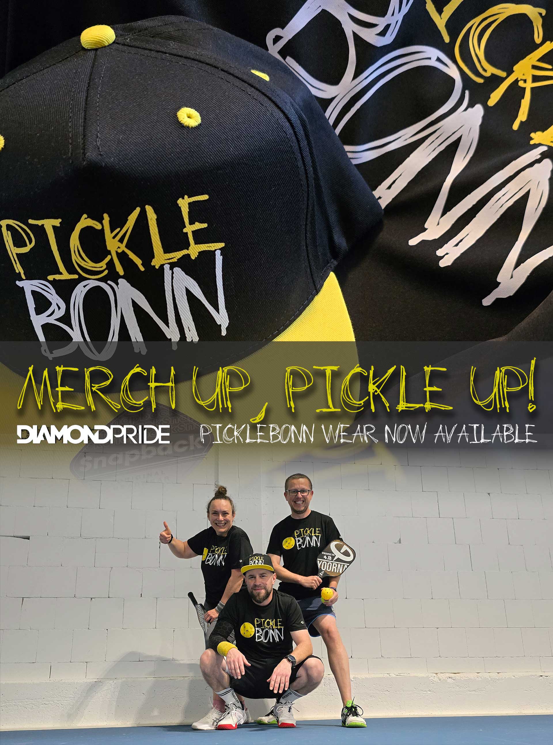 GET OUR MERCH FROM DIAMOND PRIDE