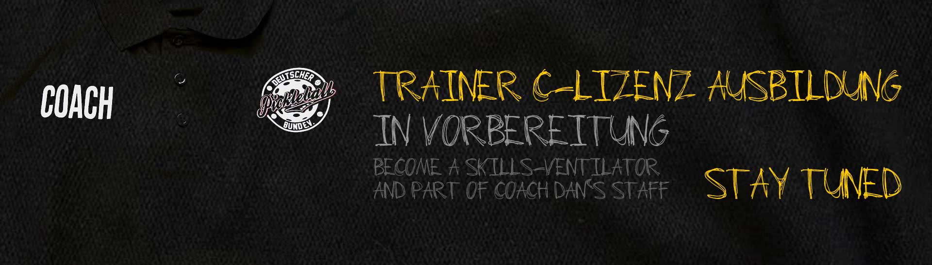 TRAINER AUSBILDUNG - IN VORBEREITUNG